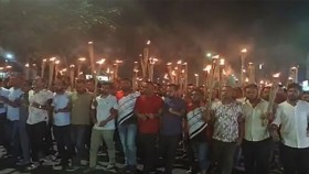 চট্রগ্রাম বন্দর বিদেশি বা বেসরকারি সংস্থার কাছে ইজারা দেয়ার বিরুদ্ধে বিশাল মিছিল